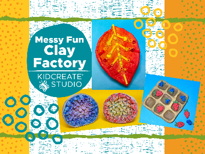 Messy Fun Clay Factory Summer Camp (4-10 Years)