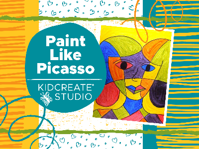 WELCOME WEEK- 50% OFF! Paint Like Picasso Homeschool Workshop (4-10 Years)