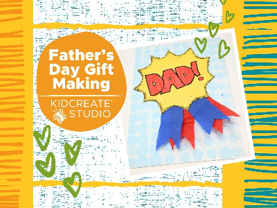 Kidcreate Studio - Chicago Lakeview. Father’s Day Gift Making (4-9 years) 